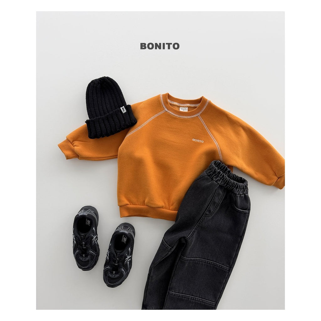Bonito キャロットナグランスウェット