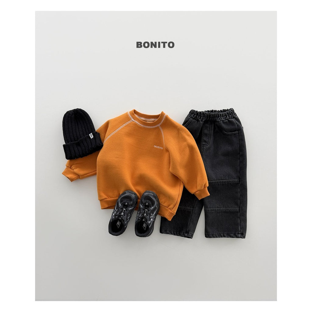 Bonito キャロットナグランスウェット