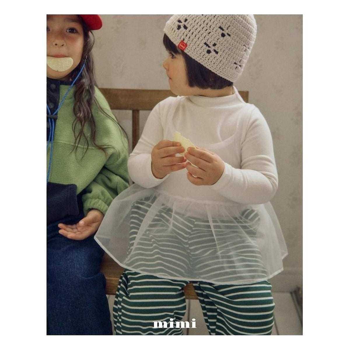 BYMIMI 半袖ロンパース񎟌