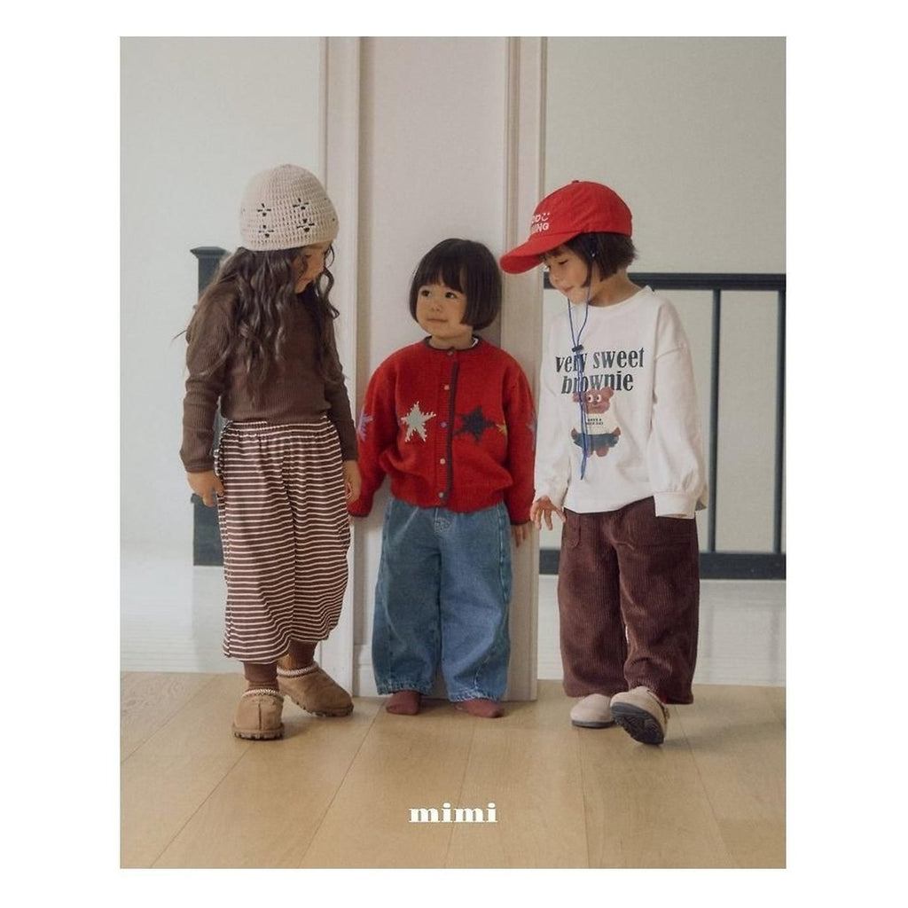 BYMIMI バブルコーデュロイパンツ