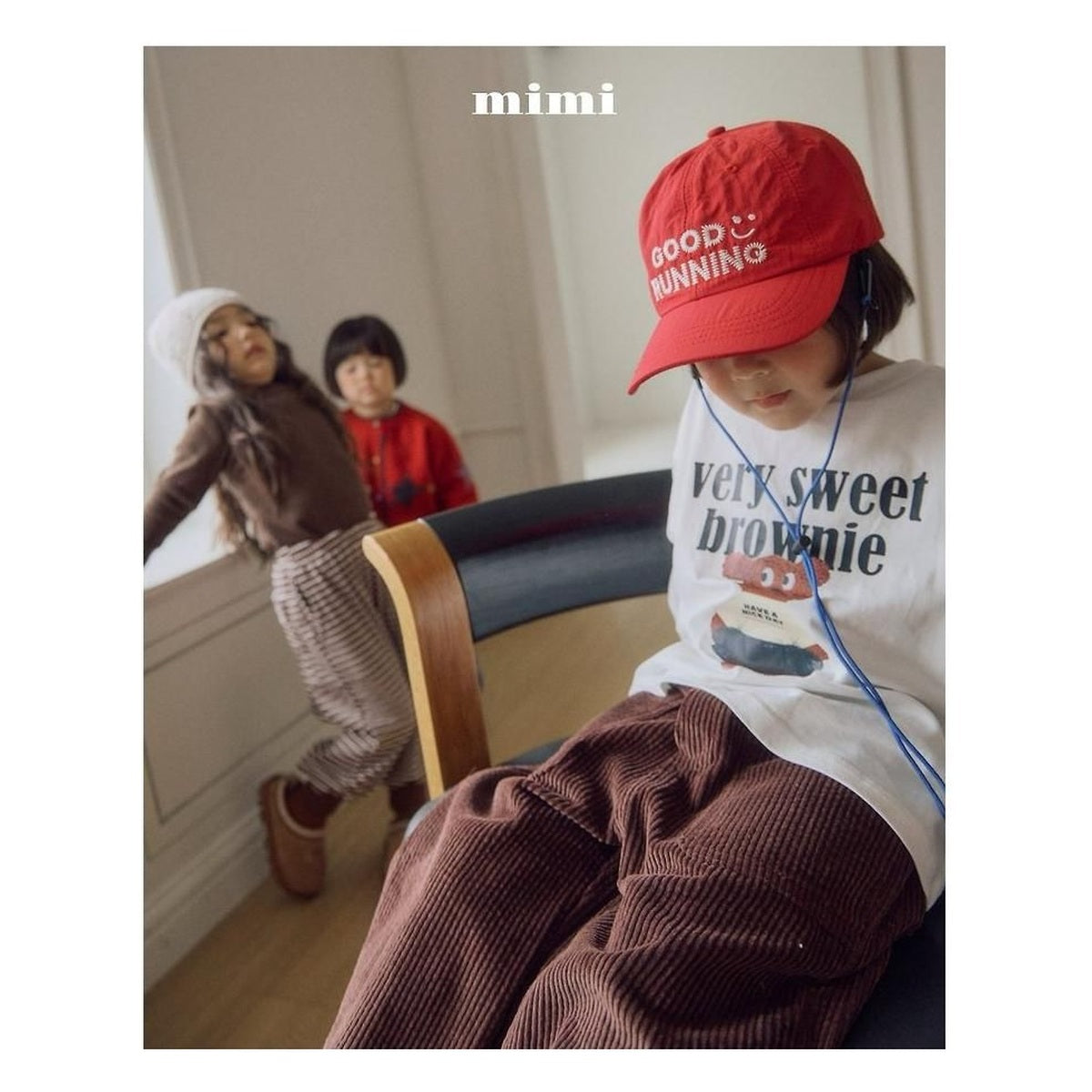 BYMIMI バブルコーデュロイパンツ