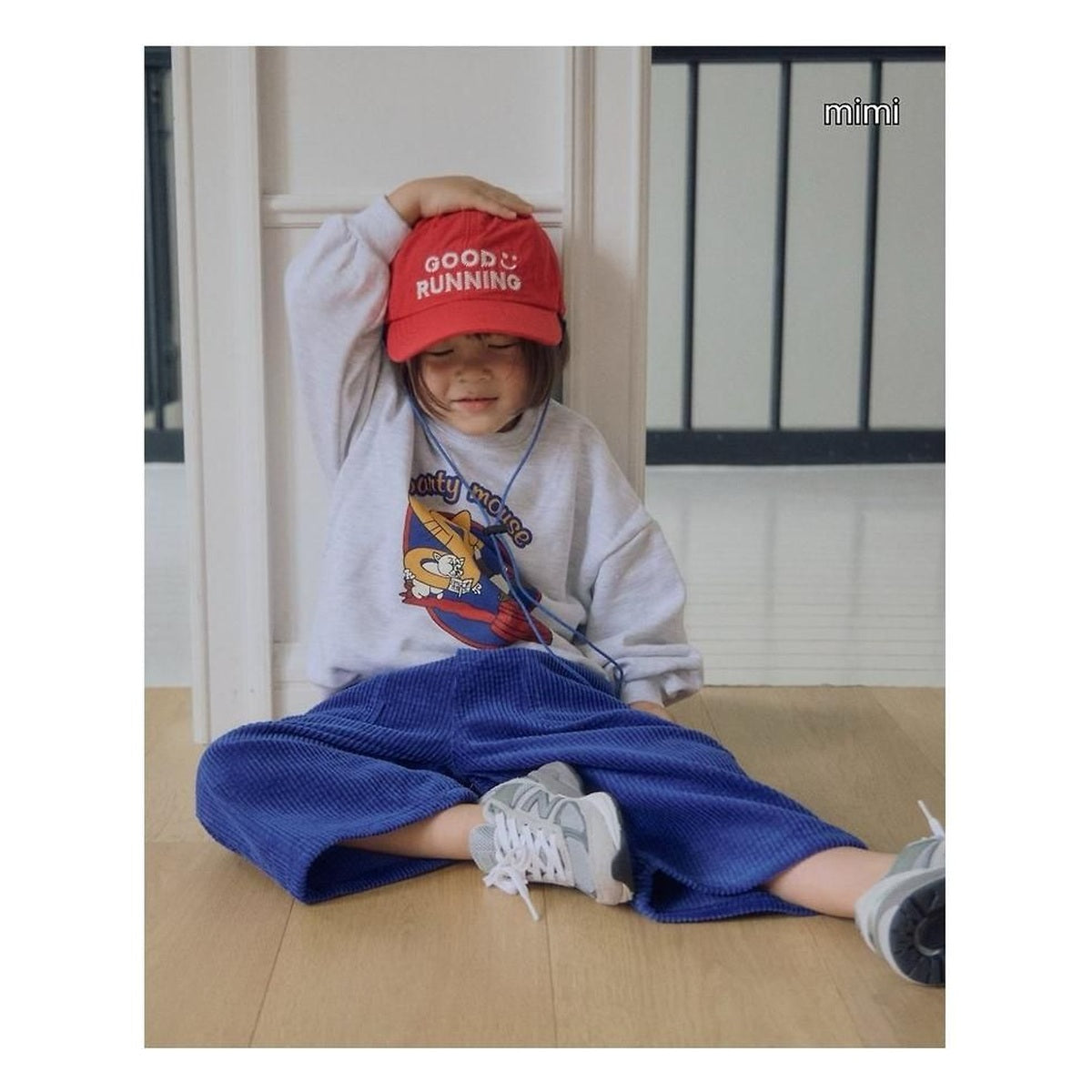 BYMIMI バブルコーデュロイパンツ