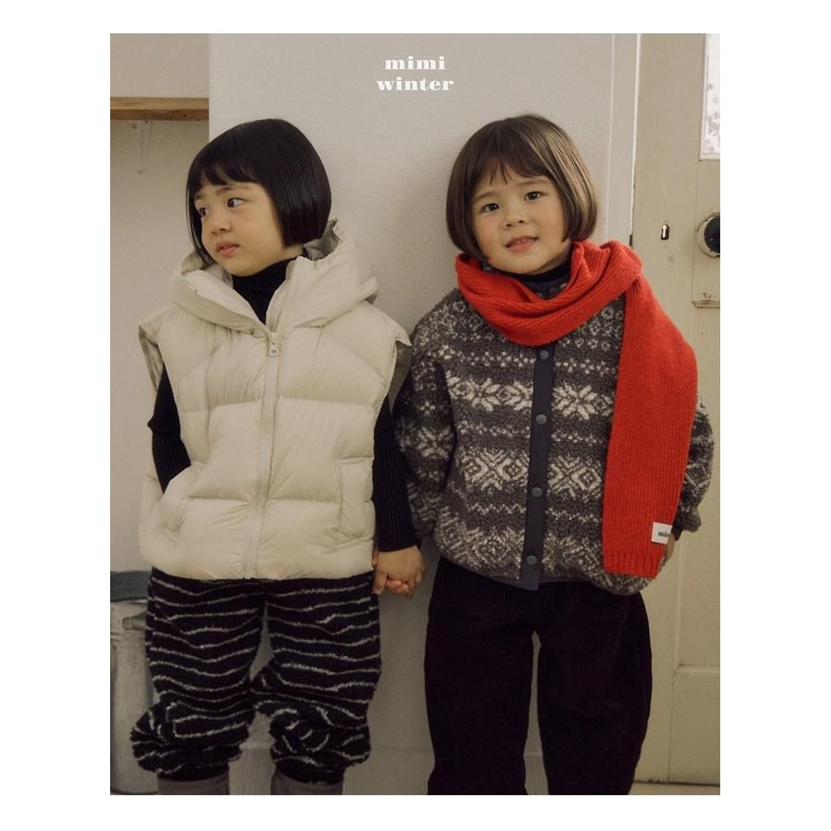 BYMIMI 無地マフラー FREE