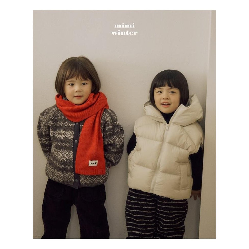 BYMIMI 無地マフラー FREE