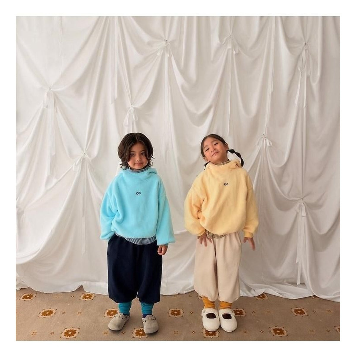 CantucciStudio ネックフリースウェット