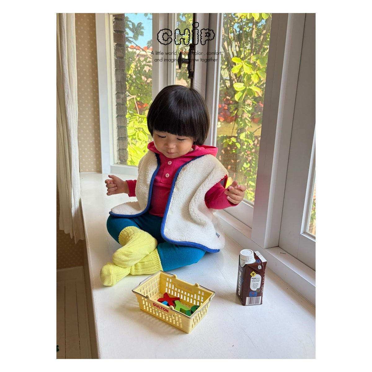CHIP ボア ベスト