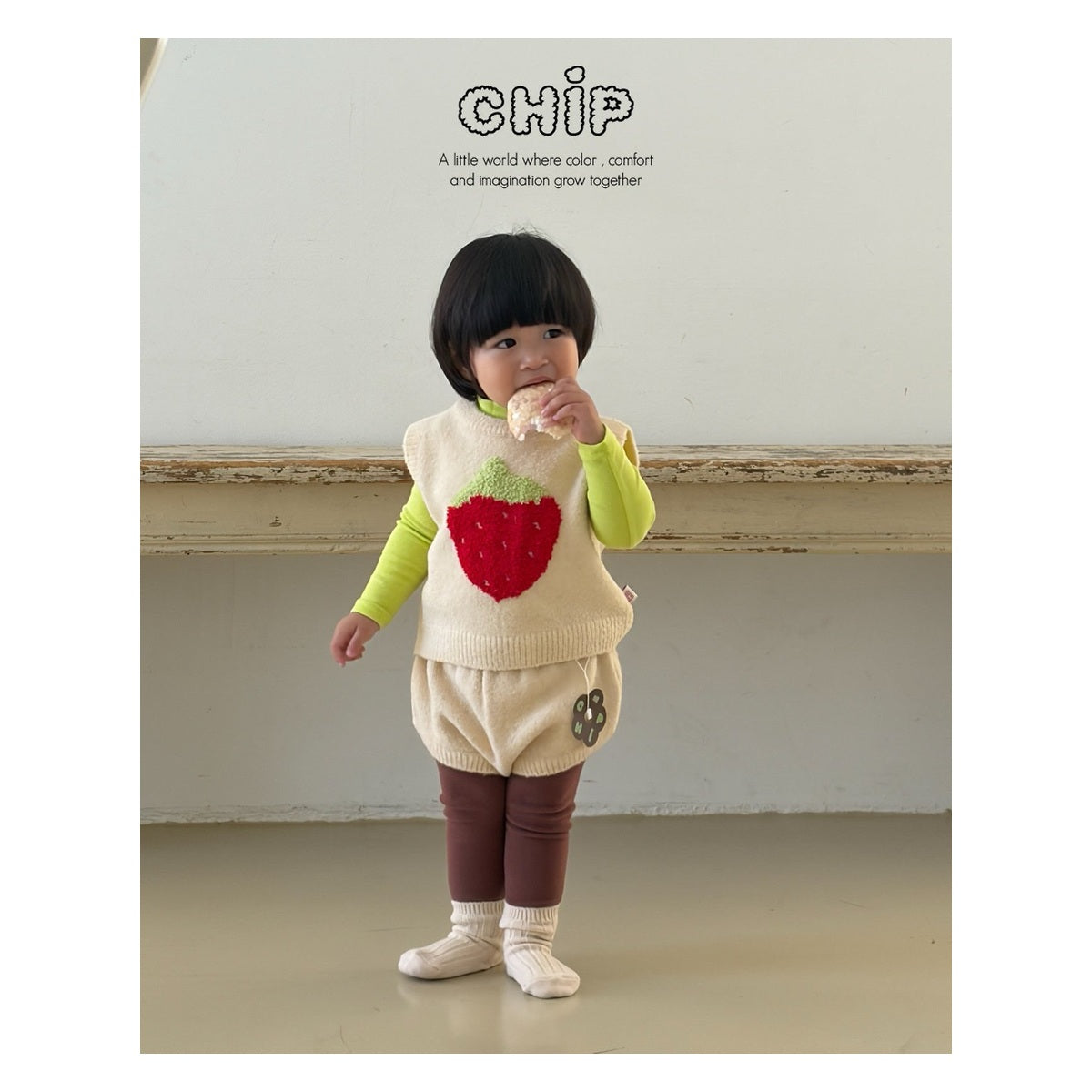 CHIP ニットブルーマー
