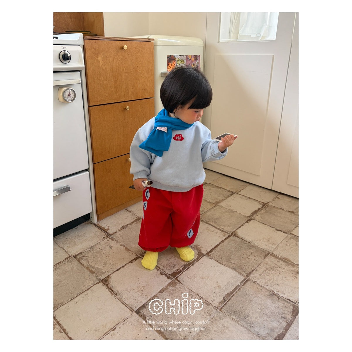 CHIP ハイバンディングパンツ