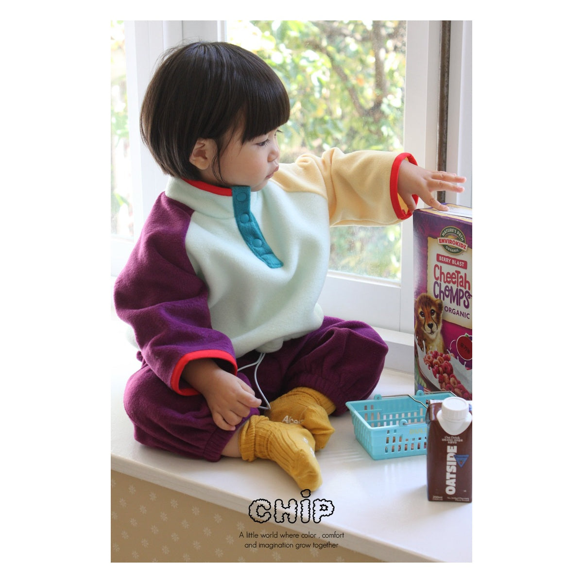 CHIP ジェリーハーフネックスウェット