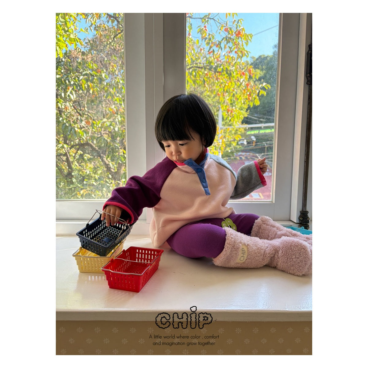 CHIP ジェリーハーフネックスウェット