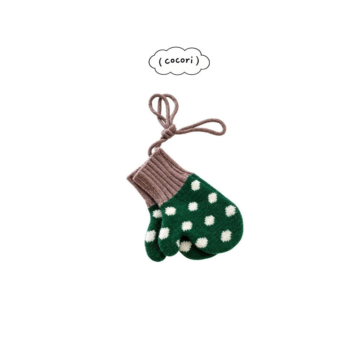 cocori ドット ミトン FREE