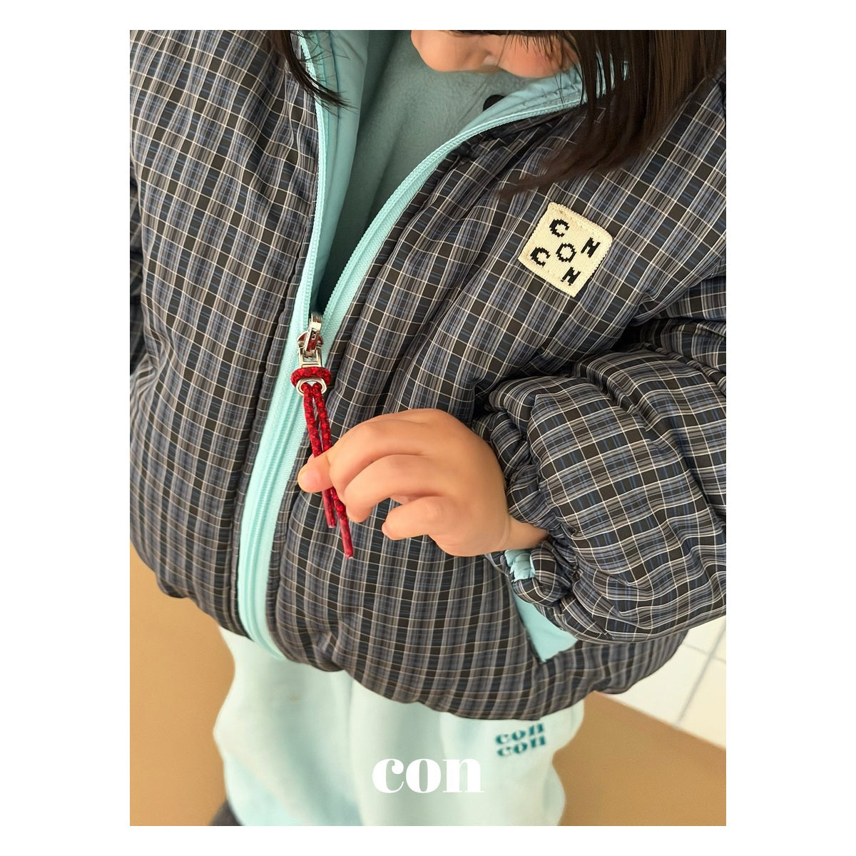 CON リバーシブルジャンパー FREE 66-77cm