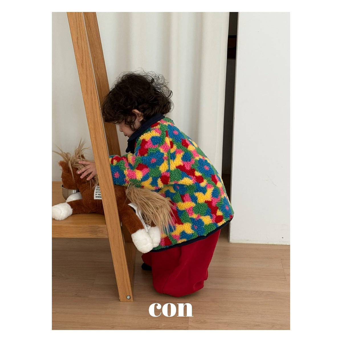 CON パレットリバーシブルジャケット FREE 66-77cm