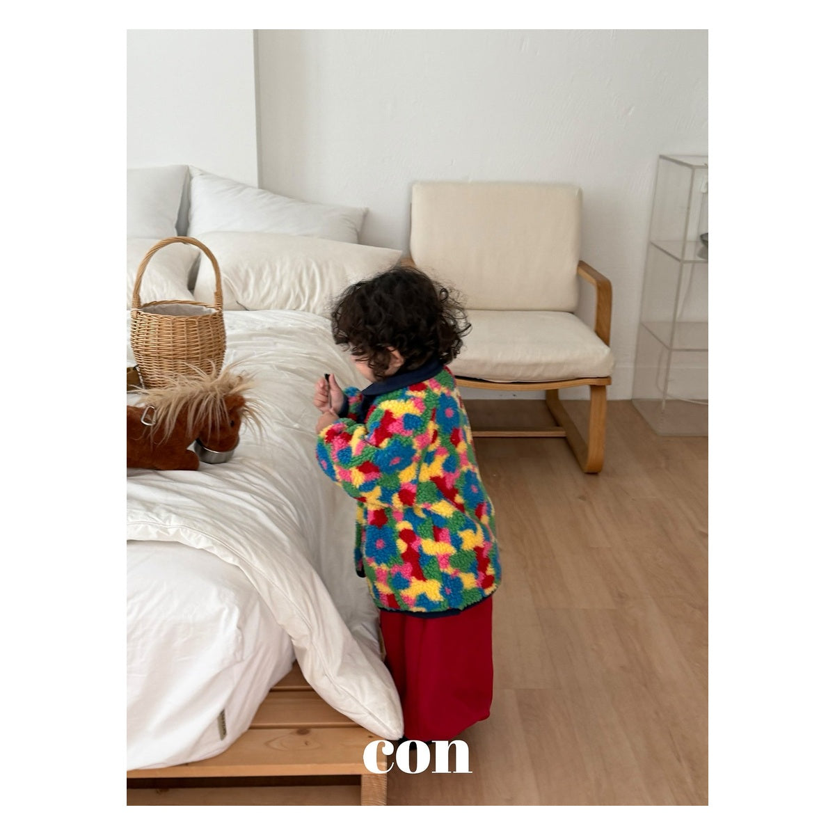 CON パレットリバーシブルジャケット FREE 66-77cm