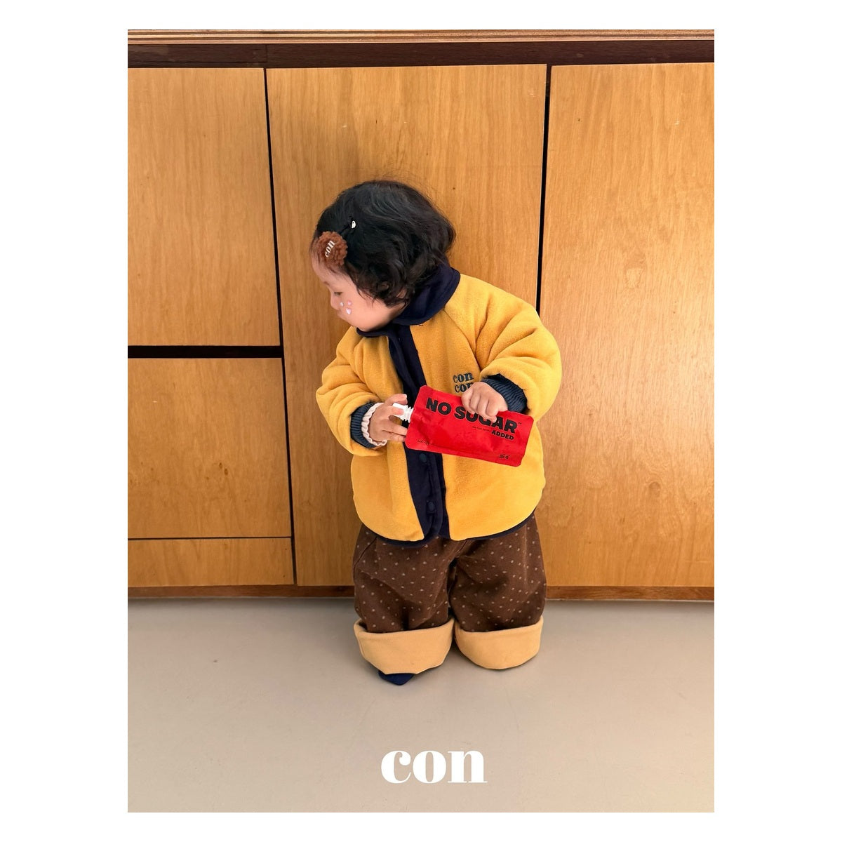 CON パレットリバーシブルジャケット FREE 66-77cm