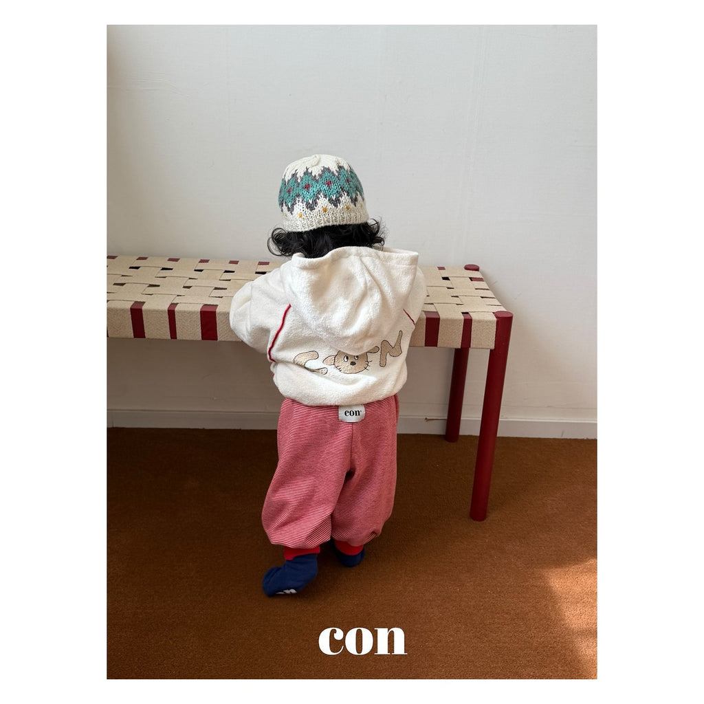 CON ドローイングフードジップアップ FREE 66-77cm