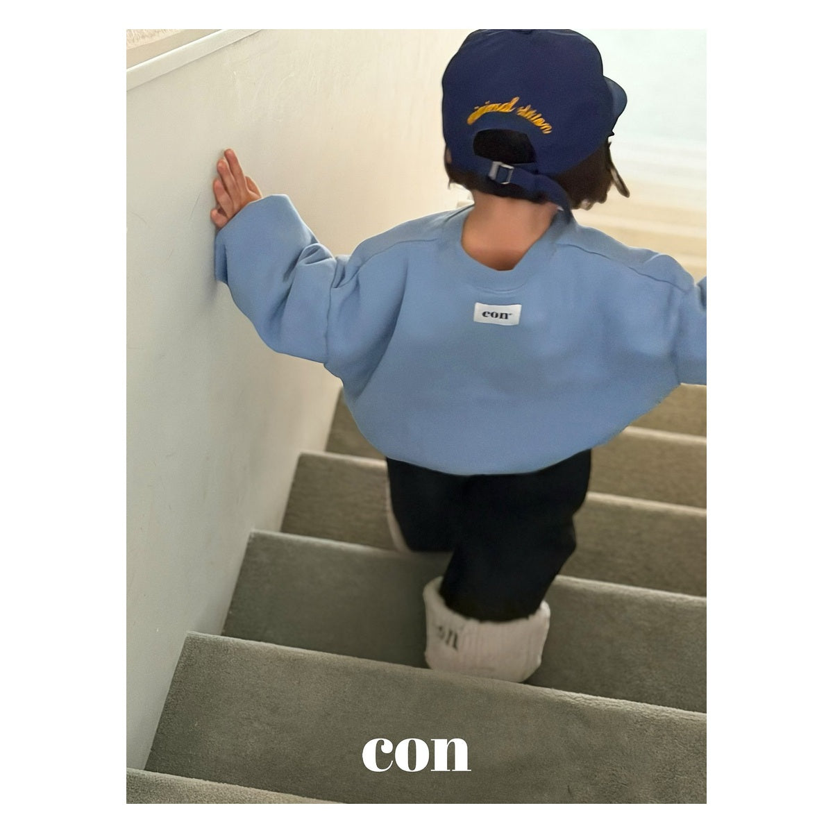 CON パッチスウェット FREE 66-77cm