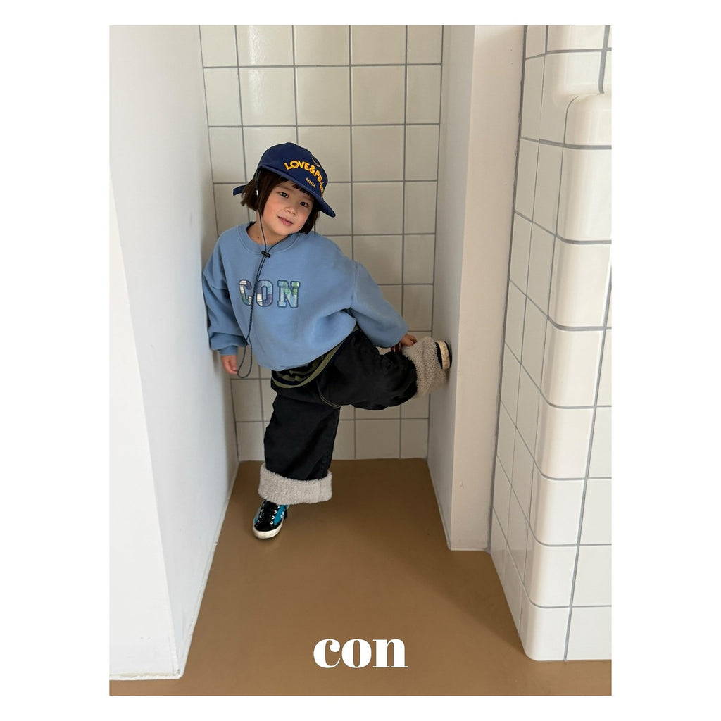 CON パッチスウェット FREE 66-77cm
