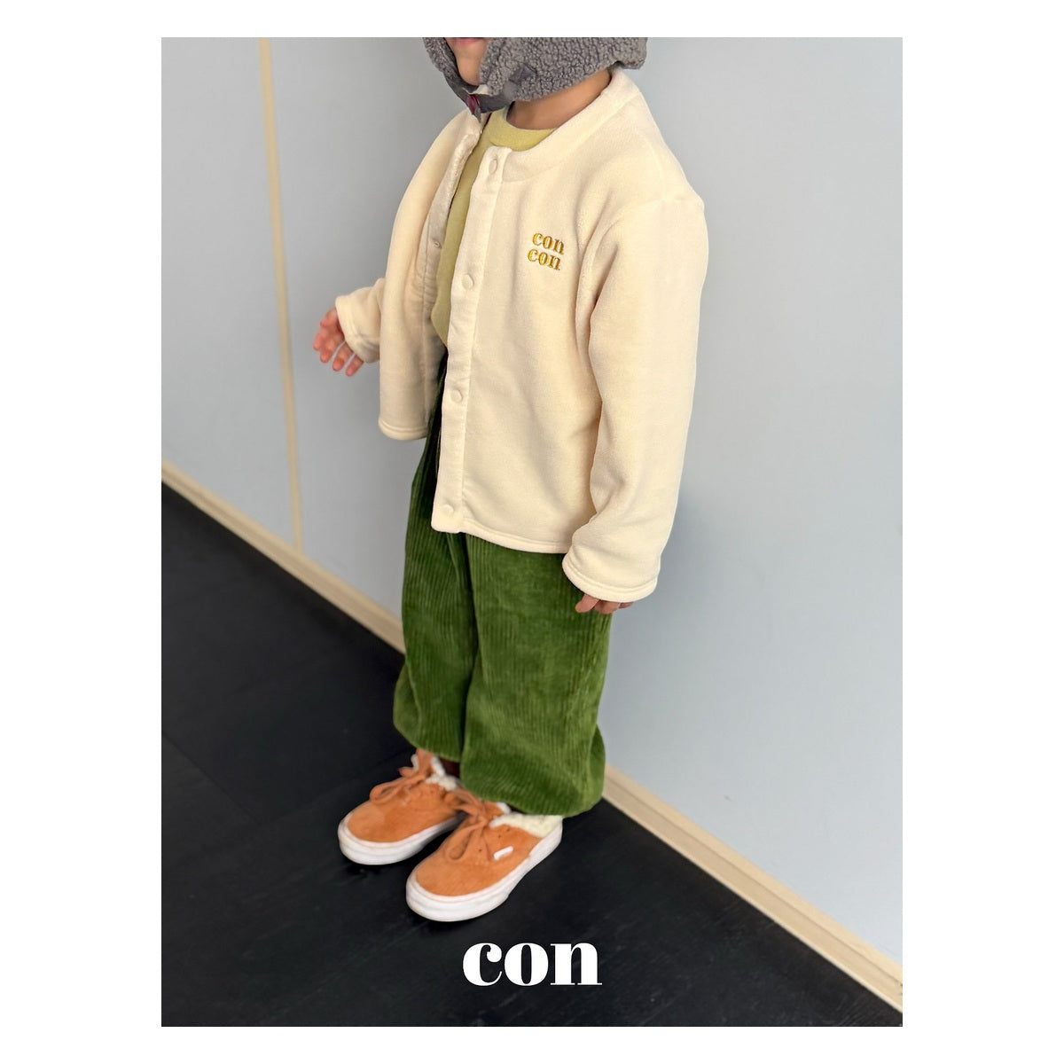 CON ふわふわフリース FREE 66-77cm
