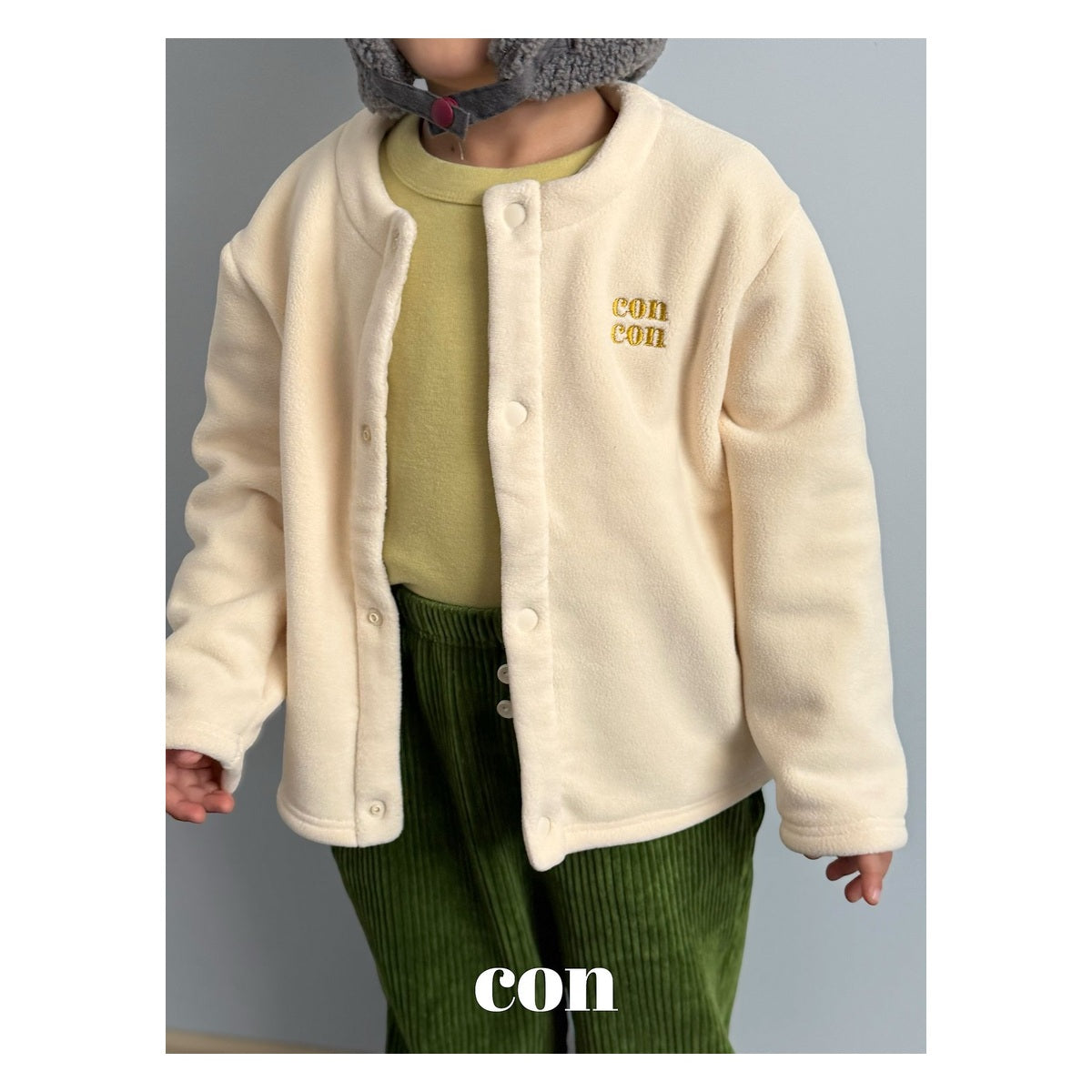 CON ふわふわフリース FREE 66-77cm