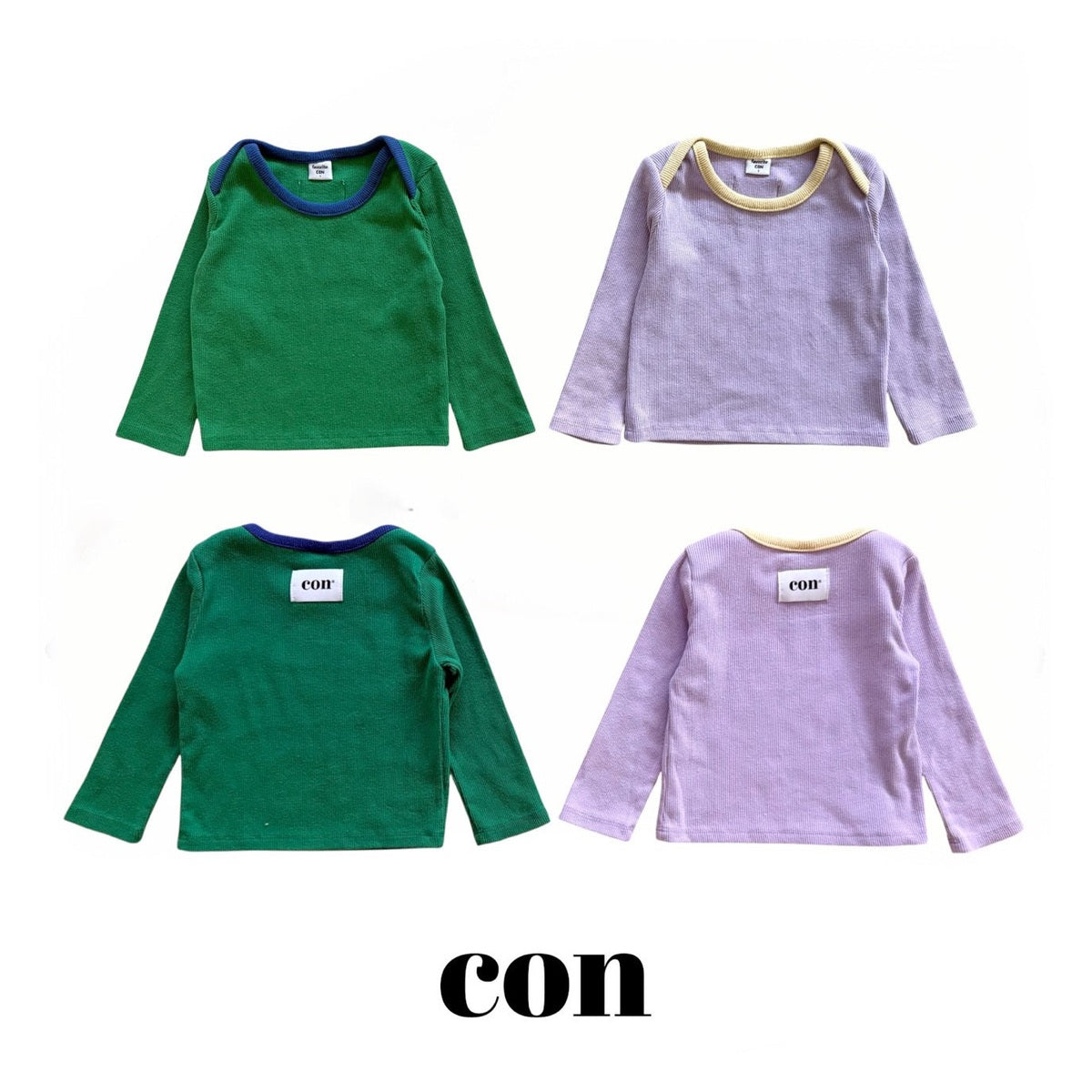 CON レゴ配色Tシャツ FREE 66-77cm