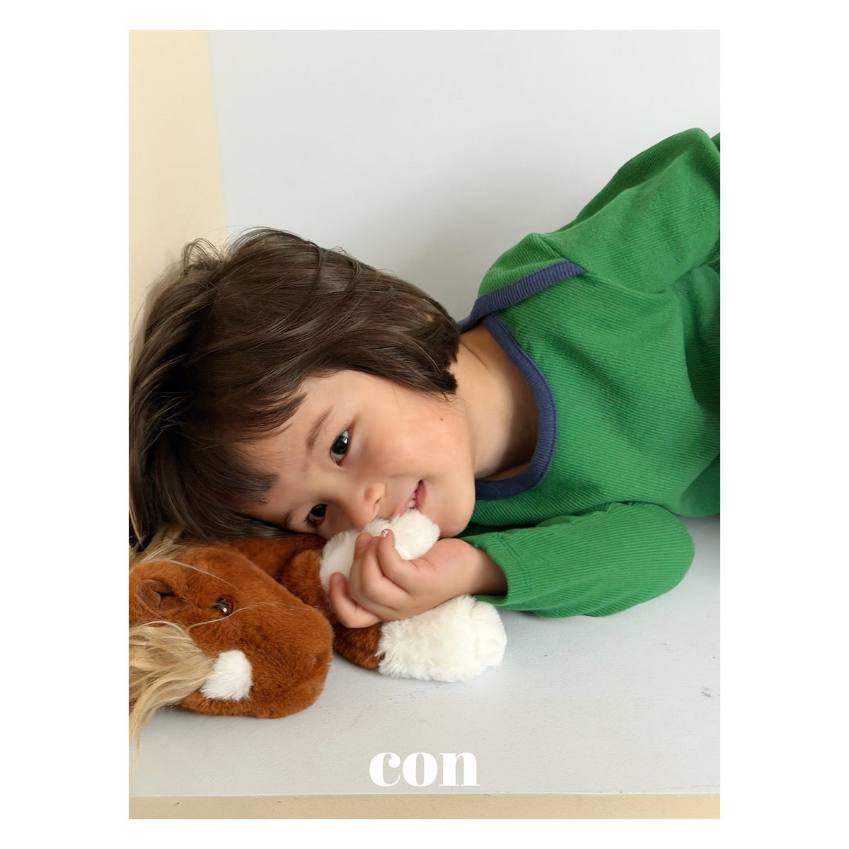 CON レゴ配色Tシャツ FREE 66-77cm