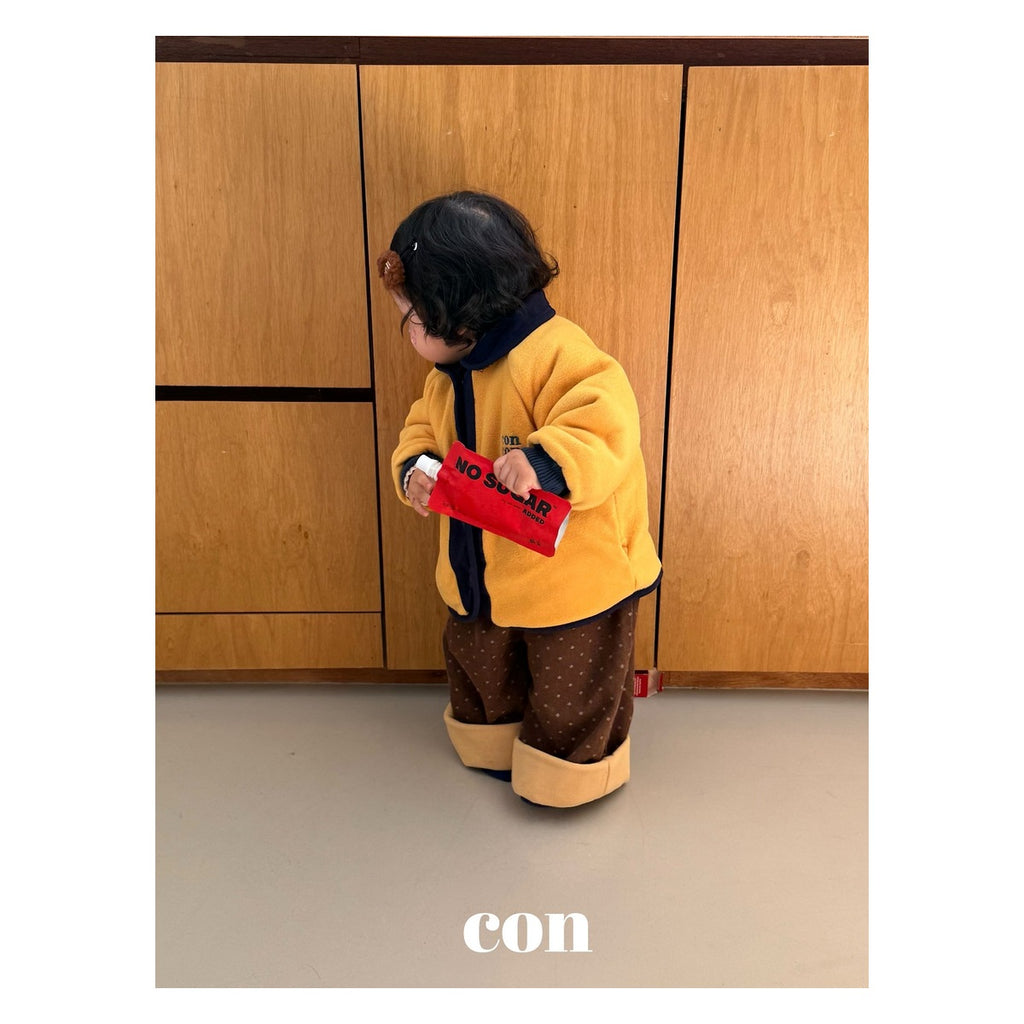 CON ドット柄ロールアップパンツ FREE 66-77cm