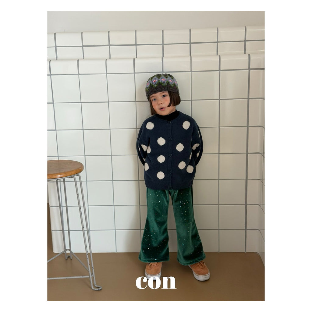 CON オーロラ起毛パンツ FREE 66-77cm