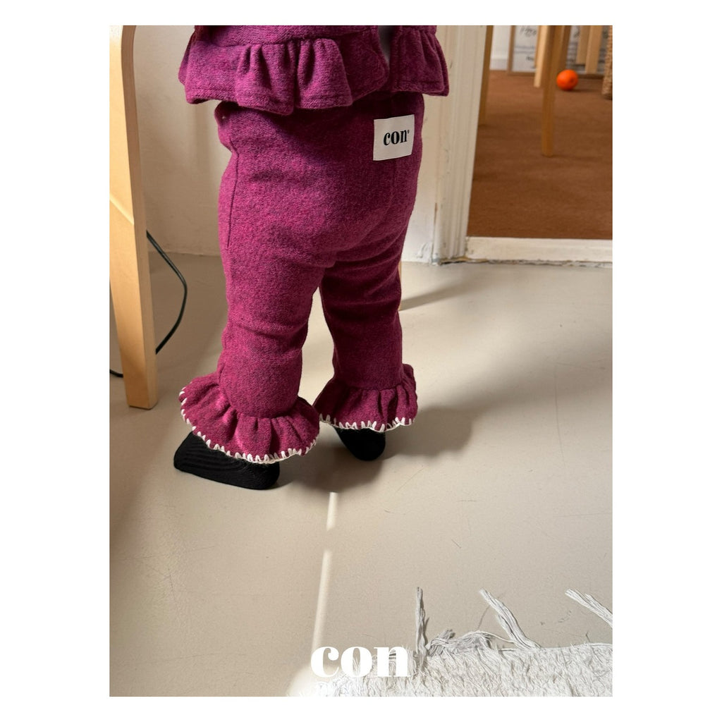 CON メロウフリルパンツ FREE 66-77cm
