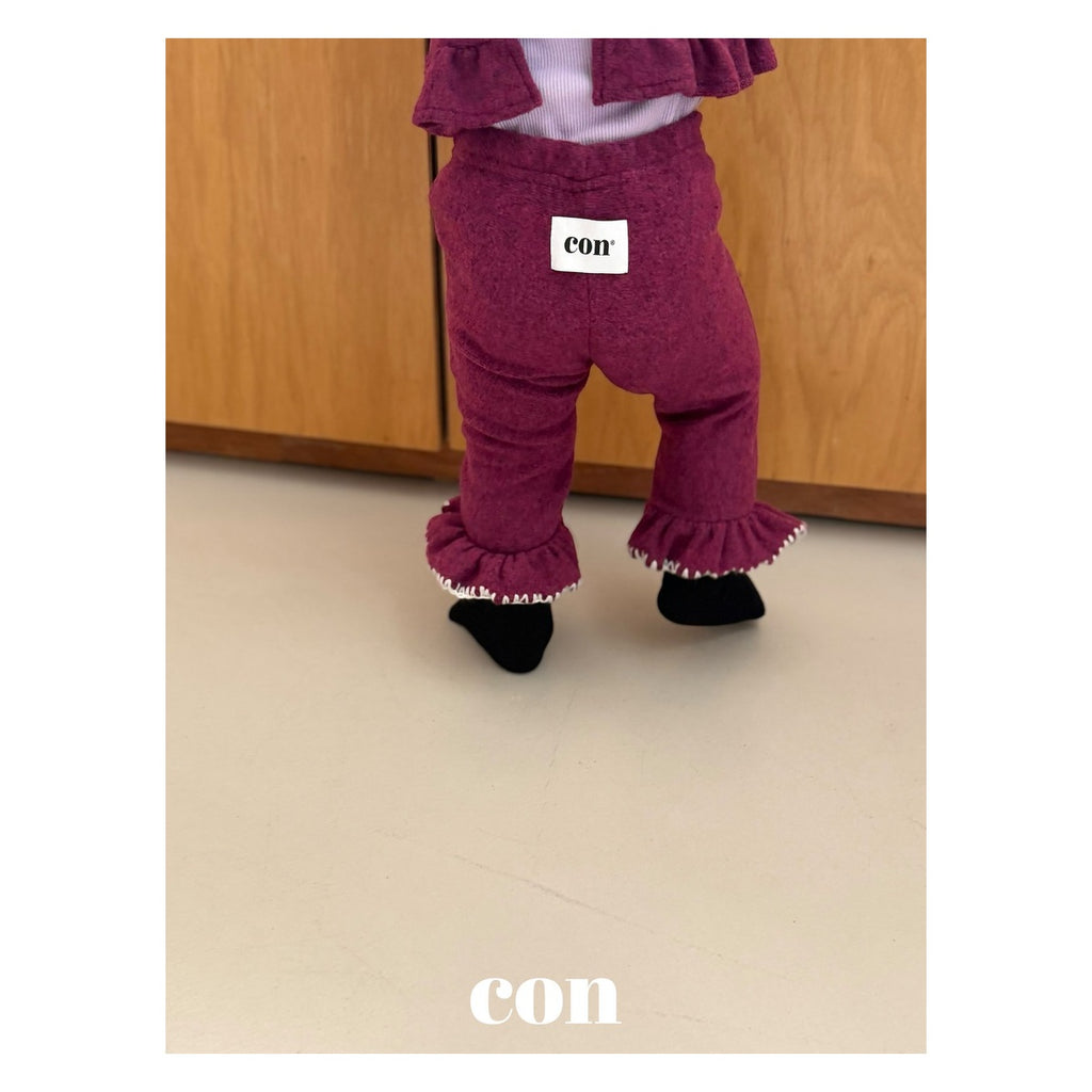 CON メロウフリルパンツ FREE 66-77cm