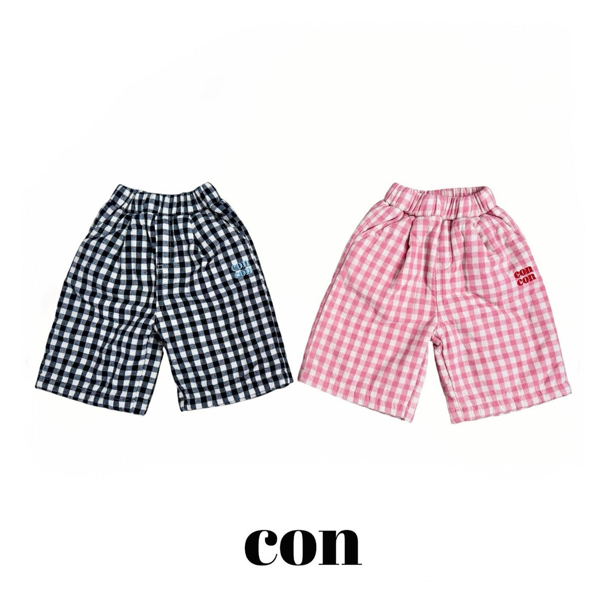 CON チェックパディングパンツ FREE 66-77cm
