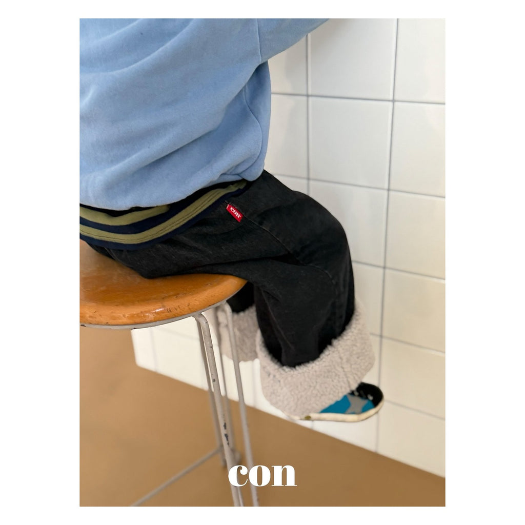 CON コンタルタンロールアップデニムパンツ FREE 66-77cm