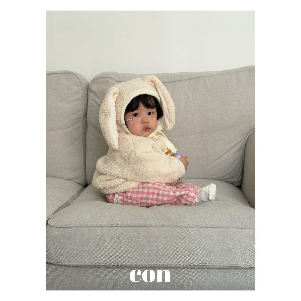 CON うさくまボンネット FREE