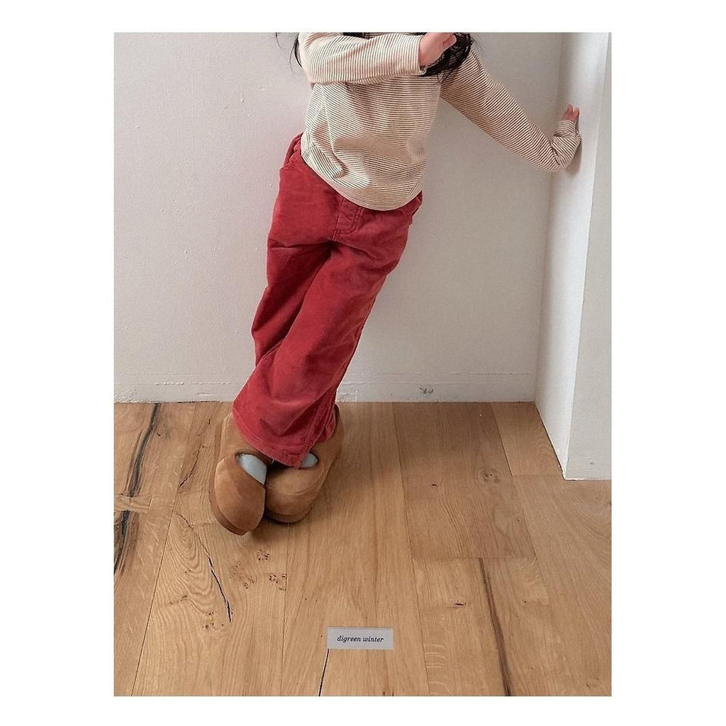 digreen ベルベットティーンパンツ