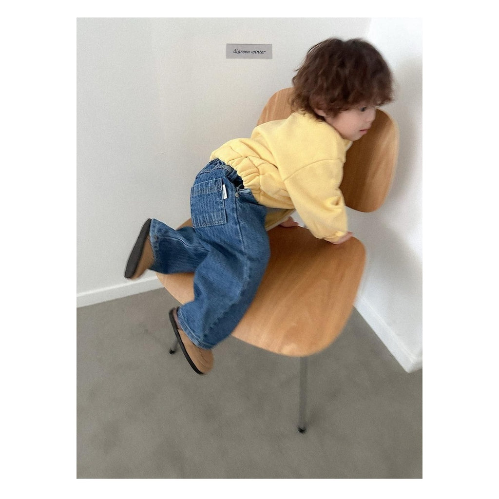 digreen キルティングデニムパンツ