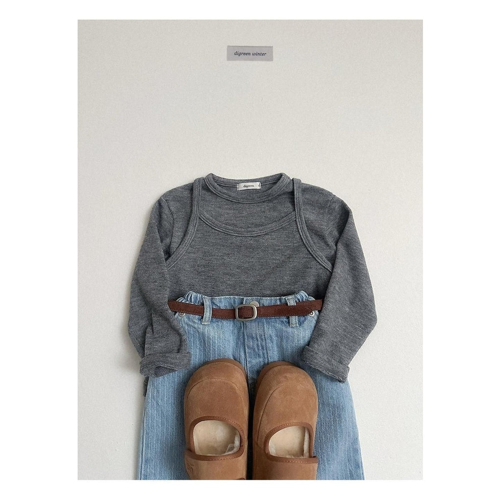 digreen キルティングデニムパンツ