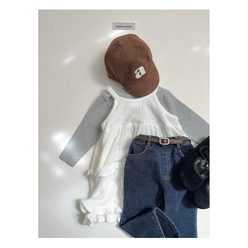 digreen シュニールブーツカットデニムパンツ