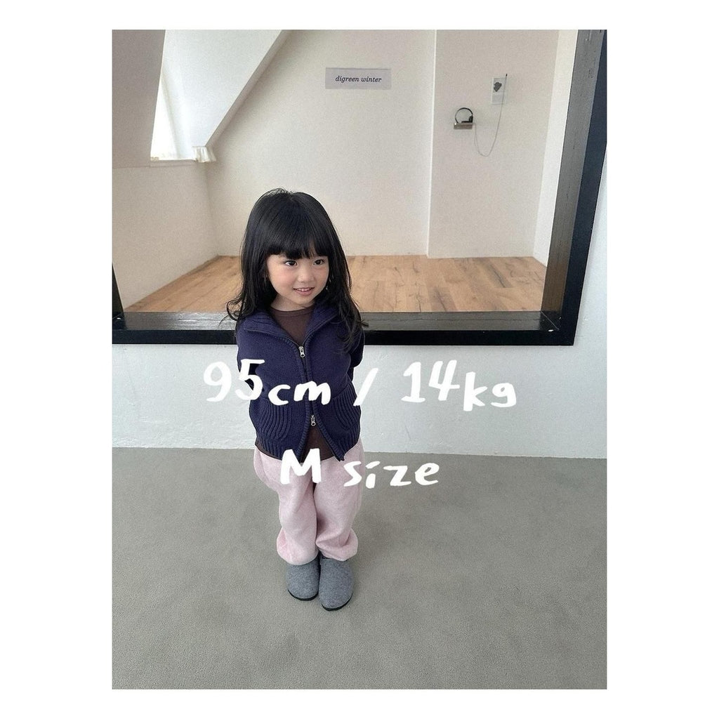 digreen コージーVネックニット