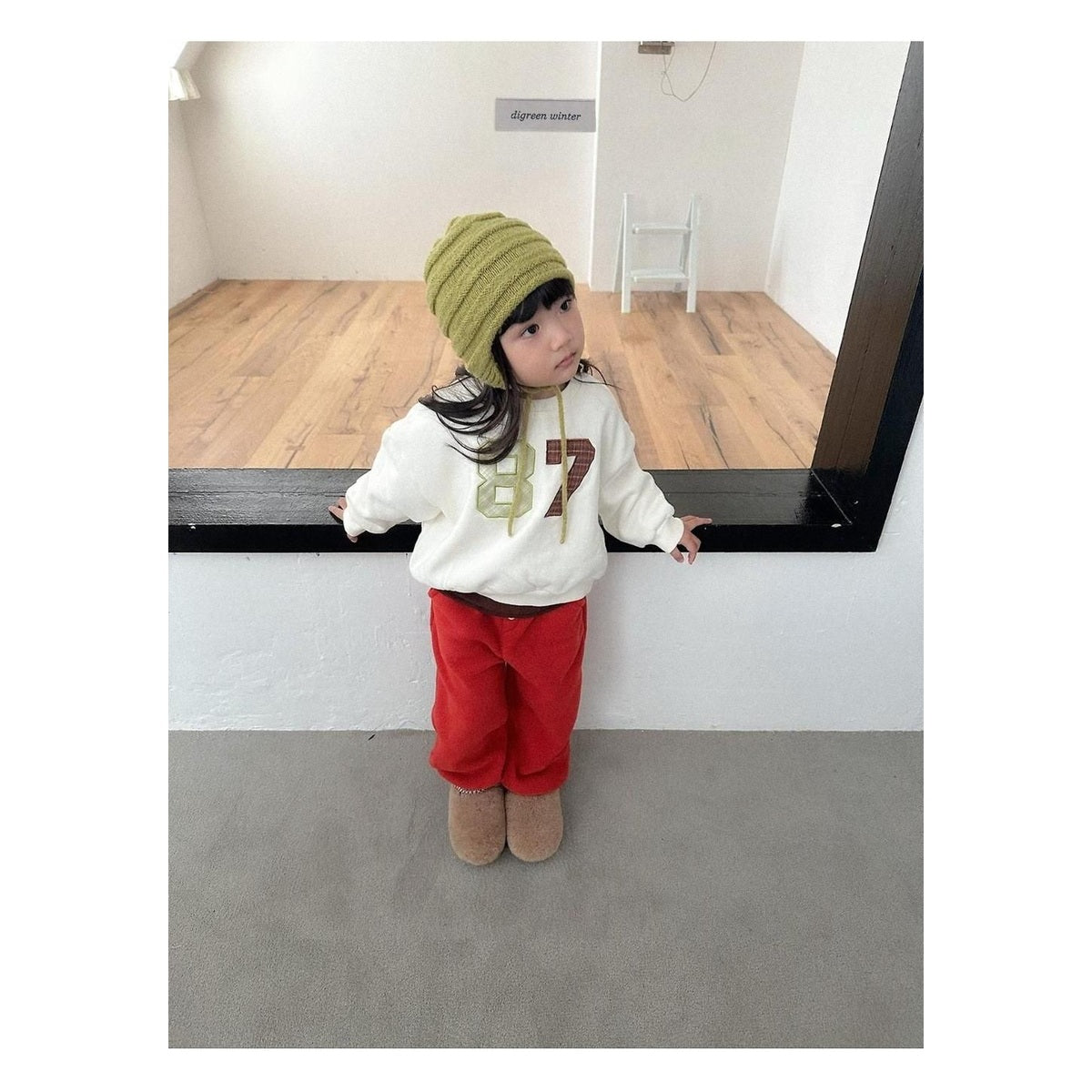 digreen フラッフィースウェット