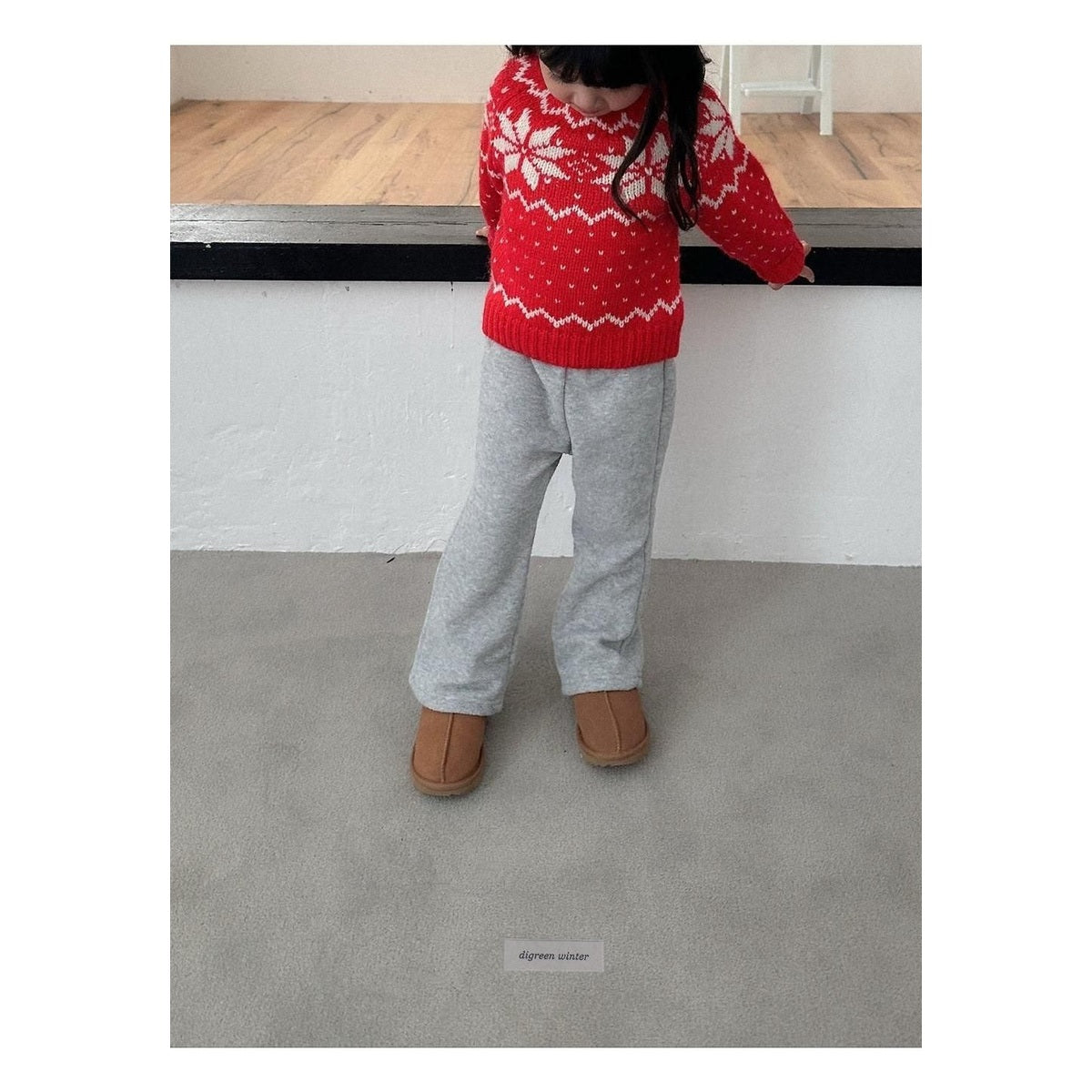 digreen モエルブーツカットパンツ