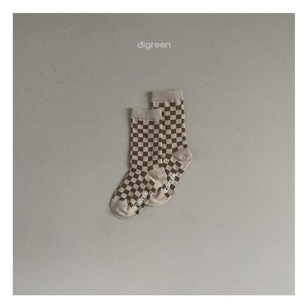 digreen チェッカーボードソックスセット