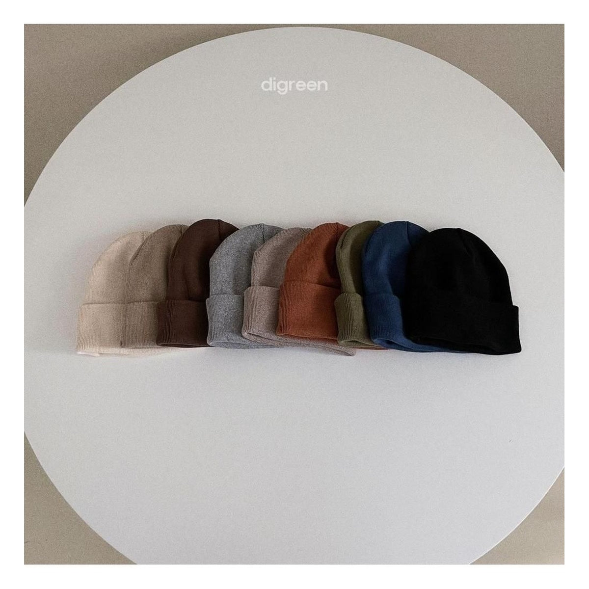digreen コットンビーニー FREE
