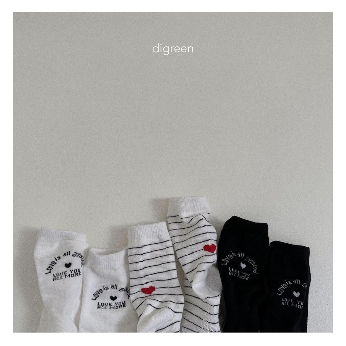 digreen ラブソックスセット