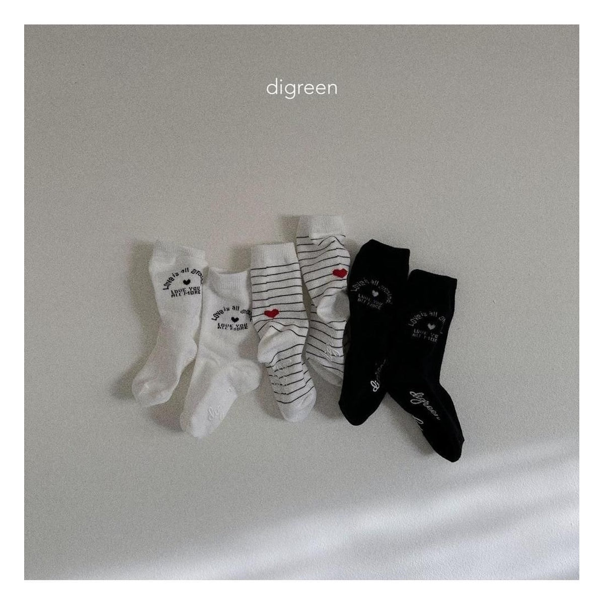 digreen ラブソックスセット