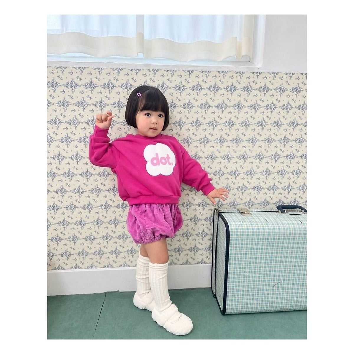 dot. ボリュームブルマーパンツ