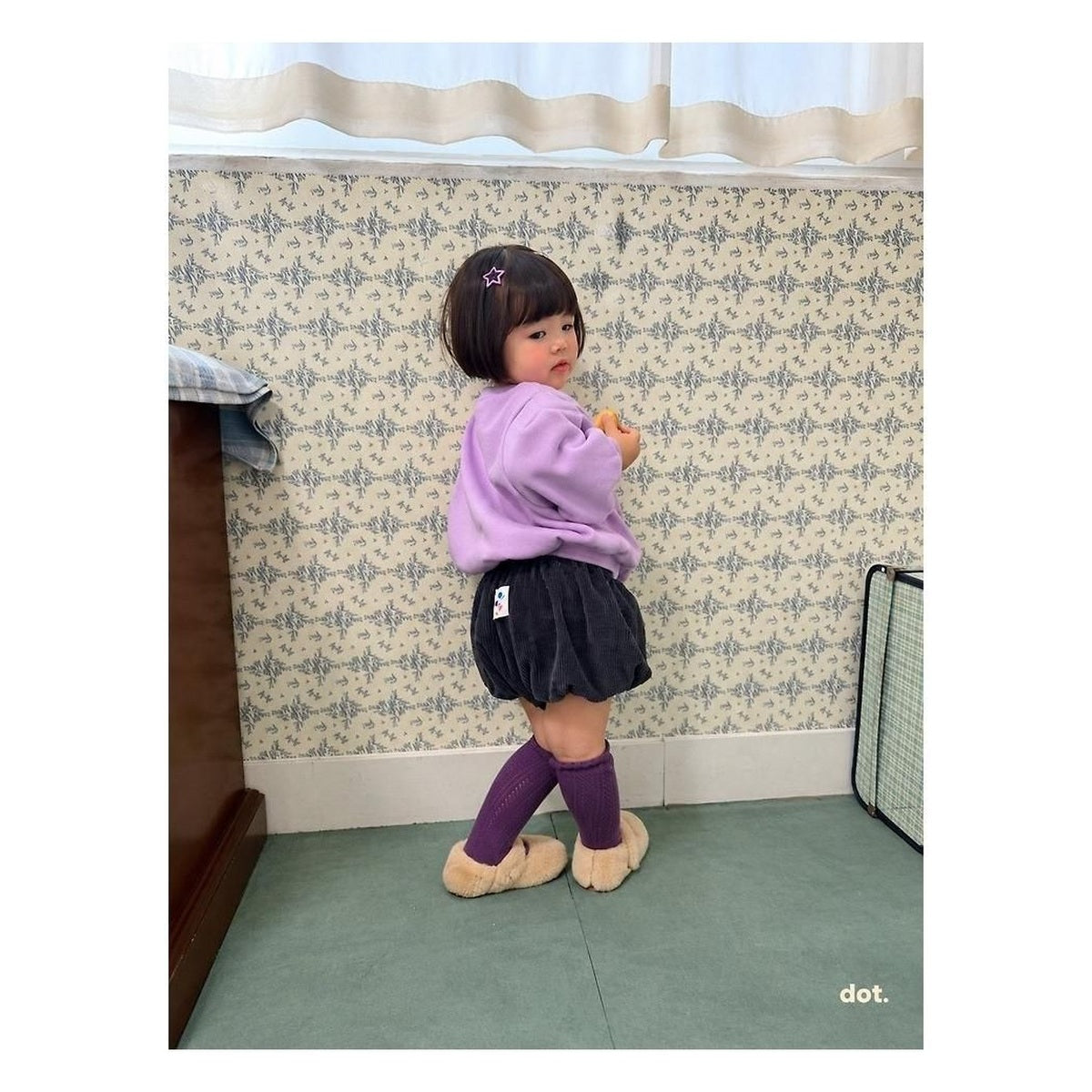 dot. ボリュームブルマーパンツ
