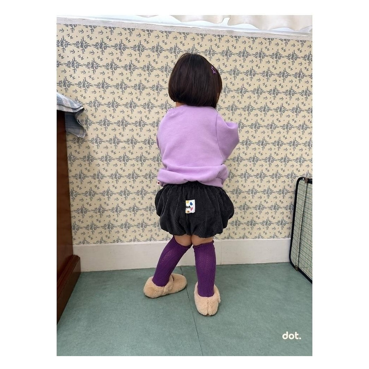 dot. クマ柄スウェット