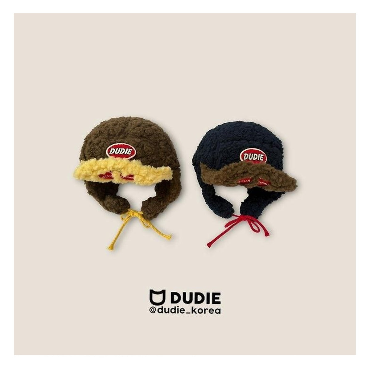 DUDIE 耳当てキャップ FREE(48-52cm)