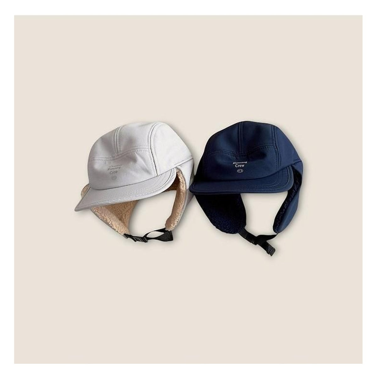 DUDIE 耳当て帽子 FREE(48-52cm)