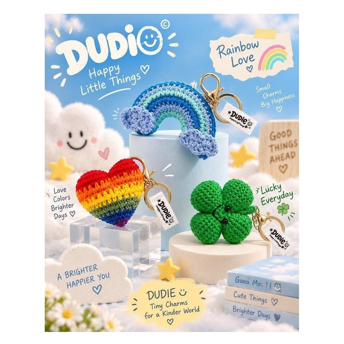 DUDIE ニットキーリング FREE